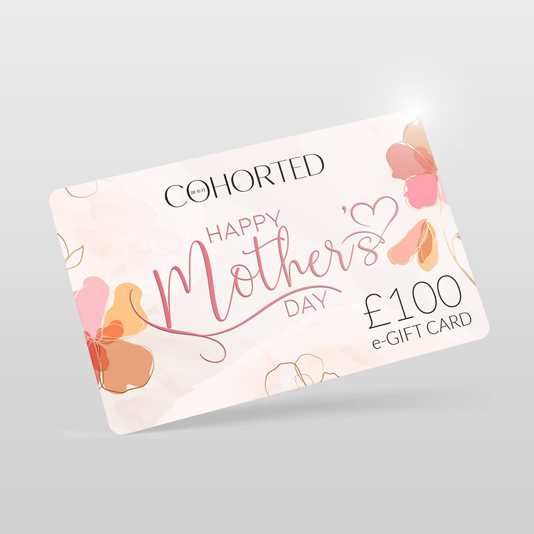 Cohorted, gift cards, gift for her, occasion, gifting, e-gift card, digital, beauty, mothers day