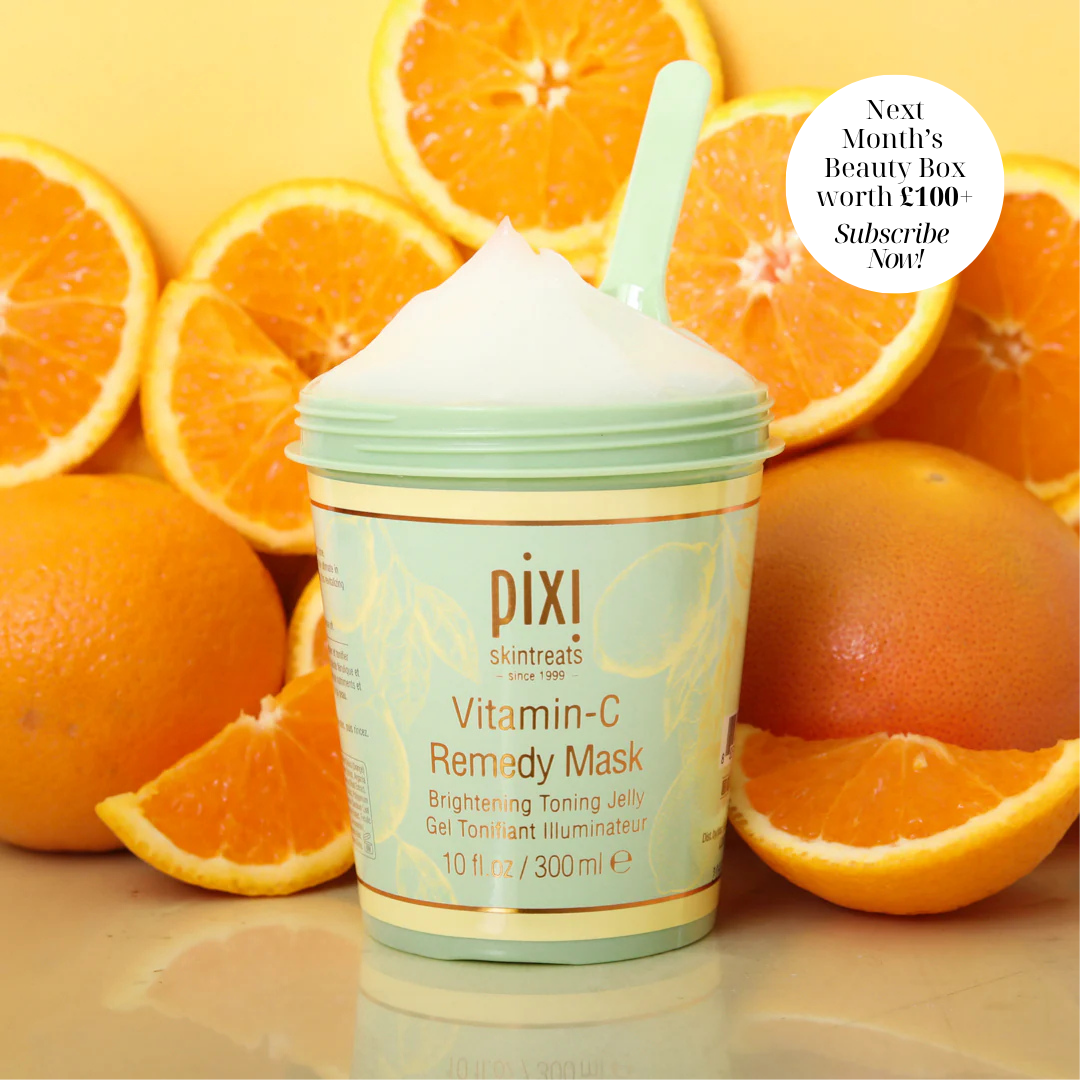Cohorted, Pixi Vitamin-C Remedy Mask 300ml, sneak peek, subscription, beauty box, skincare, September, exclusive, UK, gift